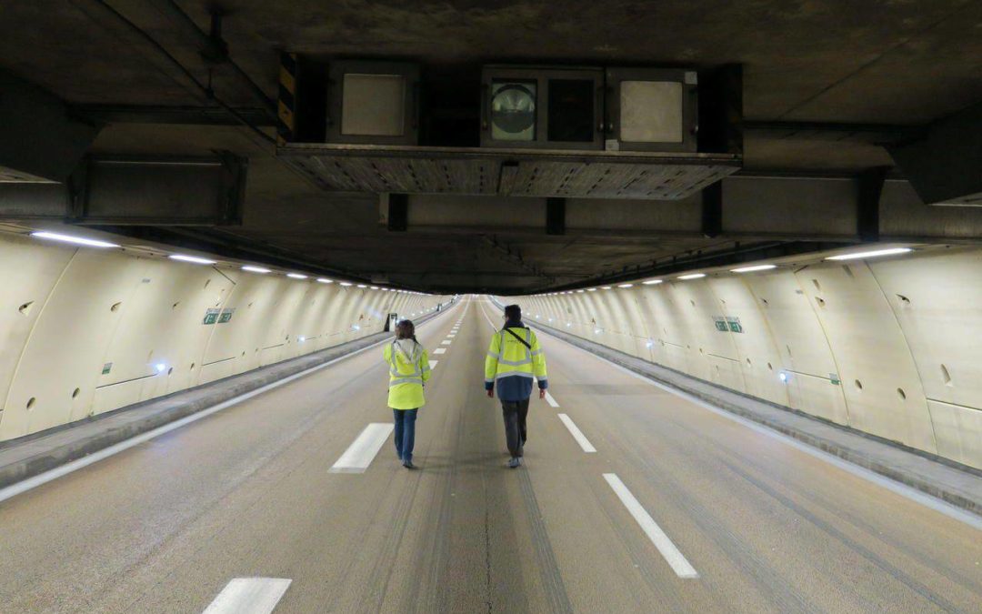 Koala nettoie le tunnel de l’A86