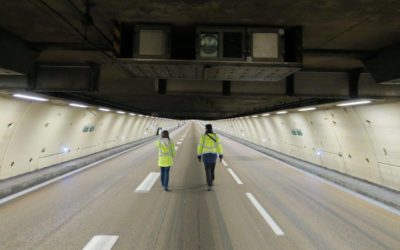 Koala nettoie le tunnel de l’A86