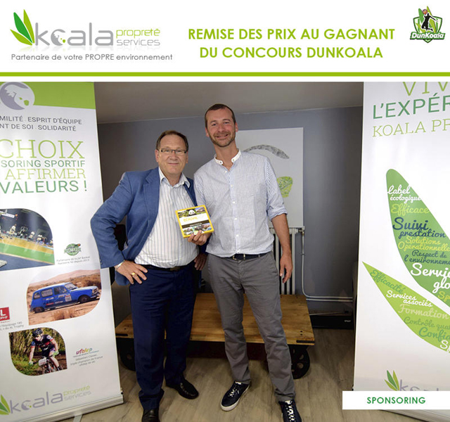 Remise de prix au vainqueur du concours Dunkoala