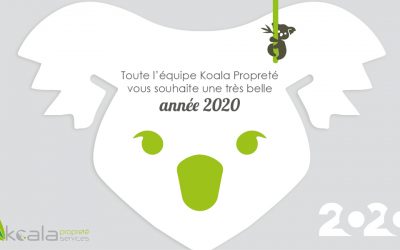 Toute l’équipe Koala Propreté vous souhaite une très belle année 2020